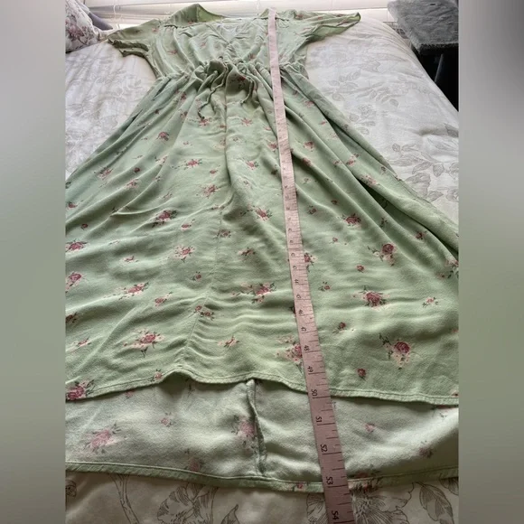 Christy Dawn The Dawn Midi Dress Pear Spray Large Cottagecore Feminine Boho - Picture 14 of 14